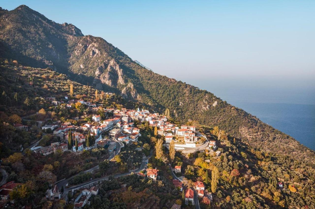 Άκρη Του Κόσμου Villa Ampelos  Buitenkant foto